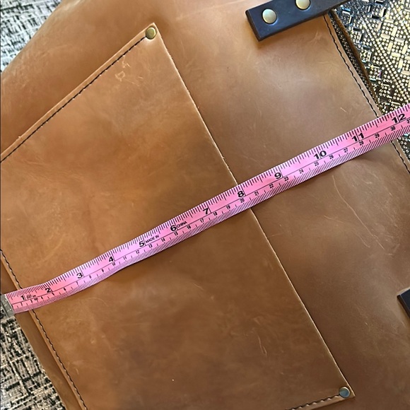 Portland Leather Tan Tote Large Bag in Dakota leather - Picture 12 of 12